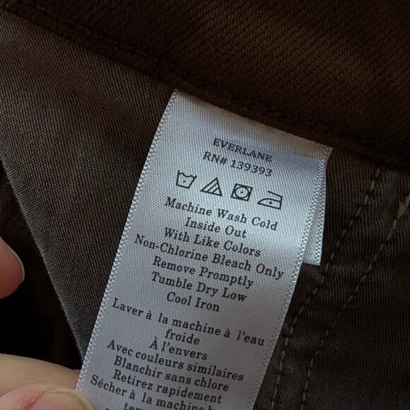Everlane way high curve brown jeans 32r - Picture 9 of 9